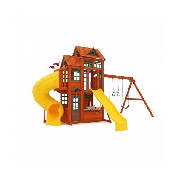 Complex de joaca din lemn Canyon Ridge Kidkraft - Image 2