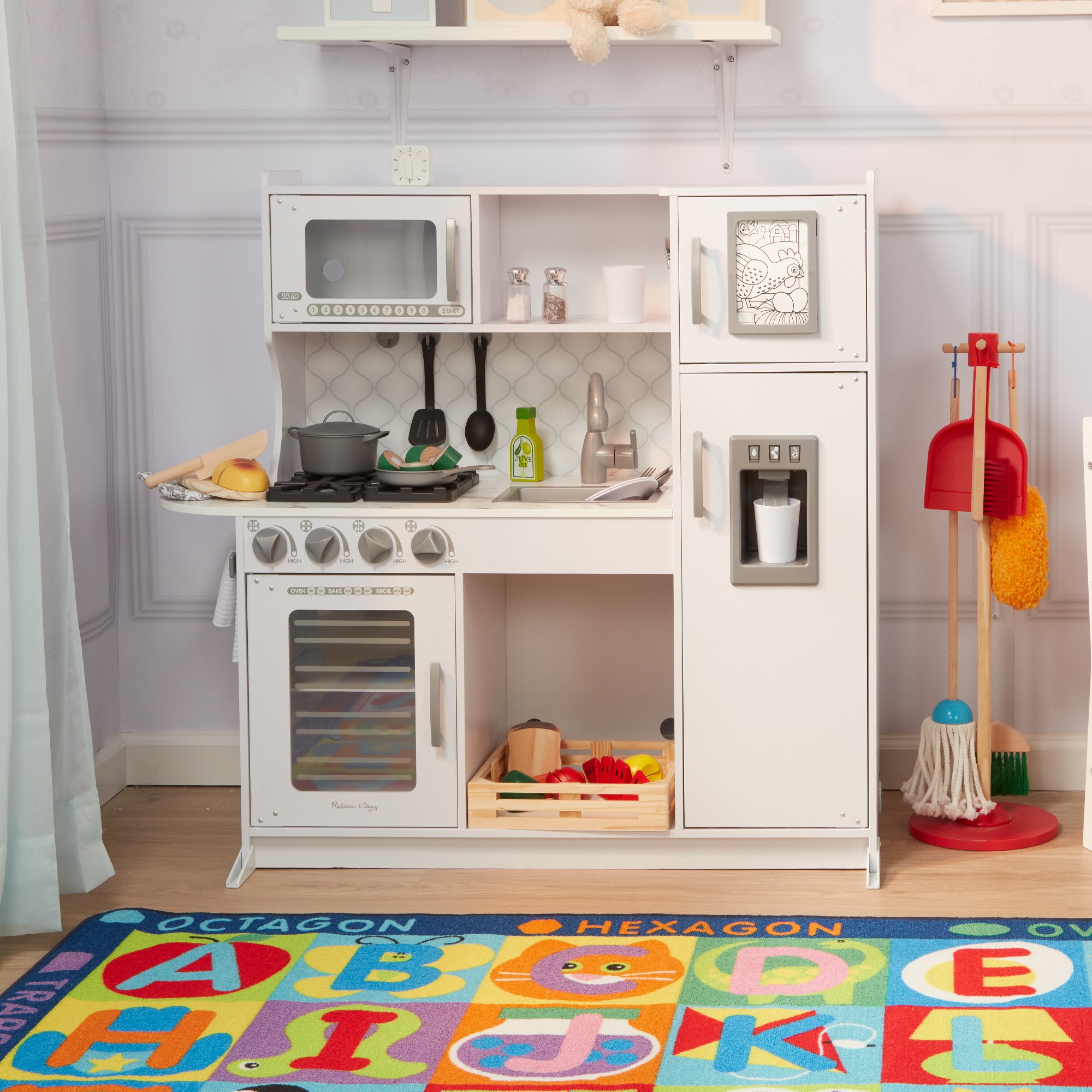 Bucatarie de joaca pentru copii Cloud - Melissa & Doug - Image 7