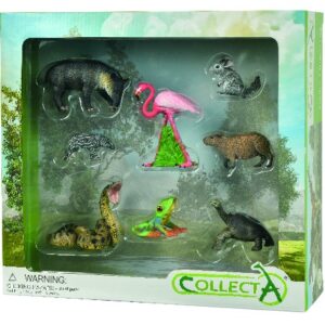 Set de 8 figurine pictate manual Wild Life