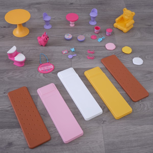 Casuta de joaca din lemn pentru papusi Candy Castle - Image 3