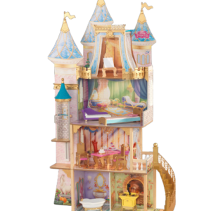 Castel de joaca din lemn pentru papusi Disney Royal Celebration