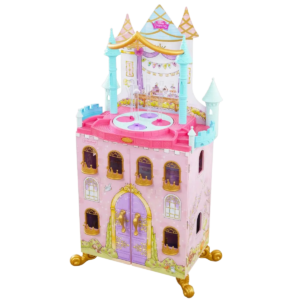 Castel de joaca din lemn pentru papusi Disney Princess