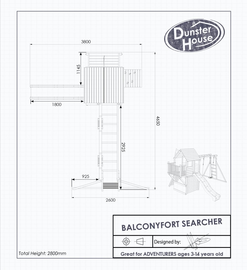 Complex de joaca BalconyFort Searcher Dunster House - Image 4