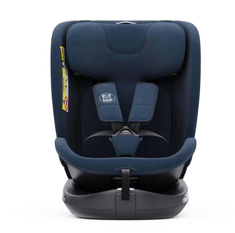 Scaun Auto B-Joy DELUXE BUF BOOF iSIZE Blue cu Isofix pozitie somn 155 grade rotativ 360 grade 40-150 cm - Image 6