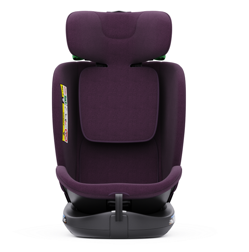 Scaun Auto B-Joy DELUXE BUF BOOF iSIZE Purple cu Isofix pozitie somn 155 grade rotativ 360 grade 40-150 cm - Image 9