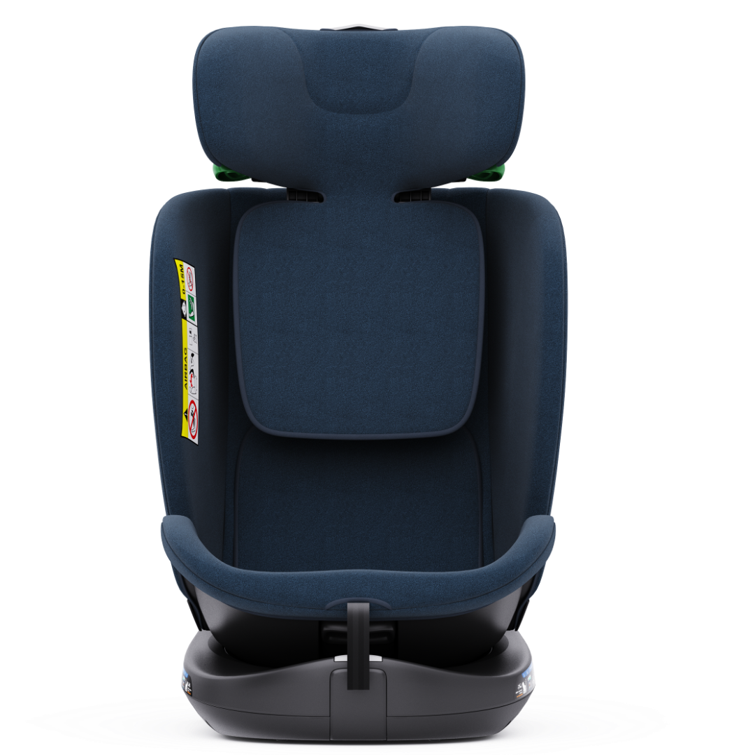 Scaun Auto B-Joy DELUXE BUF BOOF iSIZE Blue cu Isofix pozitie somn 155 grade rotativ 360 grade 40-150 cm - Image 4