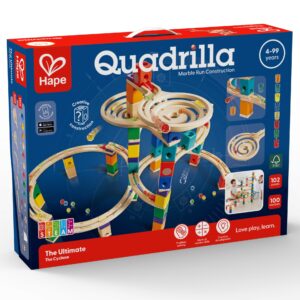 Jucarie copii Quadrilla - circuit cu bile - Ultimate (198 piese)