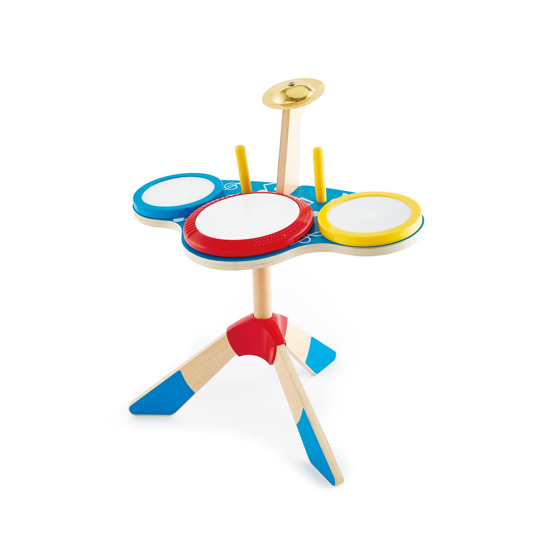 Jucarie din lemn - Set de tobe - Image 2