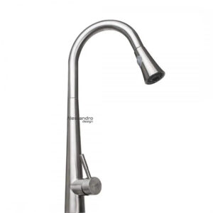 Baterie Bucatarie cu Dus Extractibil, Inox SUS304, Satinat, CF021