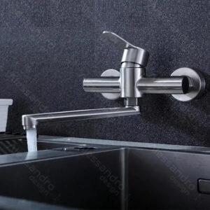 Baterie Bucatarie, Inox SUS304, Satinat, CF037